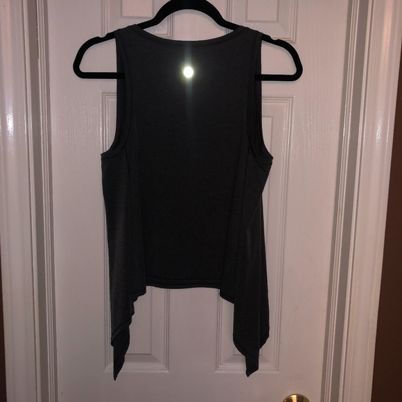 Dark Grey Lululemon Tank Top Size 4/6 - Picture 3 of 4
